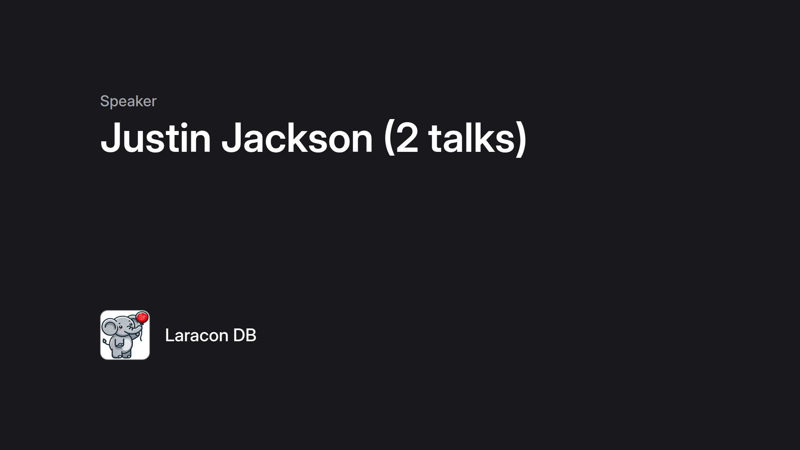 Laracon db