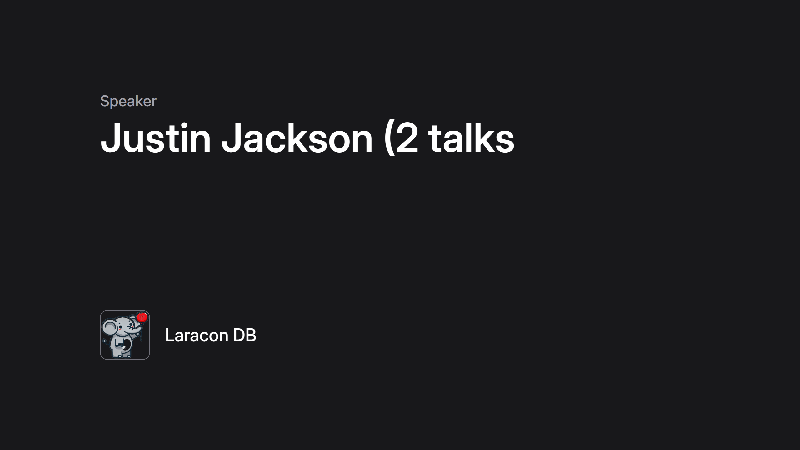 Laracon DB Laracon db